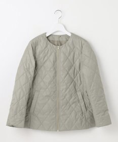 J.PRESS LADIES L 【洗える】スパンライクナイロンタッサー フーデット コート