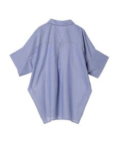 Green Parks 綿麻混スキッパーシャツ