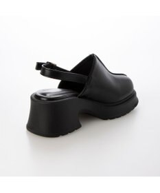 MODE ET JACOMO <noyau>センターライン厚底サボサンダル