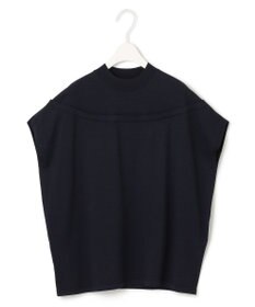 ICB 【接触冷感・UVケア・洗える】 VIS/NYハイゲージ モックネックプルオーバー