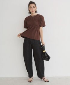 WEGO 【ANGIE VINTAGE】ビスチェ風シャーリングT