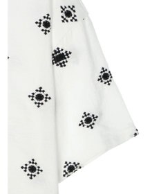 CRAFT STANDARD BOUTIQUE パネル刺繍開襟シャツ