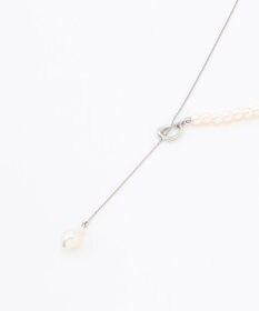 ANY パールラリエットネックレス