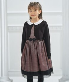 組曲 KIDS 【110-140㎝】レーシー ボレロ