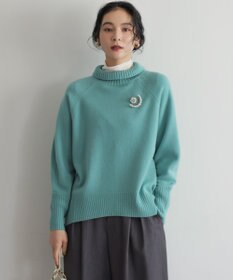 組曲 S ウールカシミヤミックス ロールネックニット