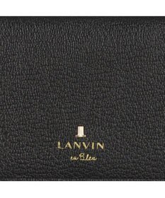 LANVIN en Bleu リム リール付き2面パスケース