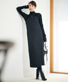 ICB 【洗える】リヨセルスパンサテン キャミソールワンピース