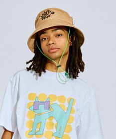 PW CIRCULUS 【手洗い洗濯可 / 小さくたためる】【UNISEX】NEW！ポケッタブルバケットハット  ゴルフ