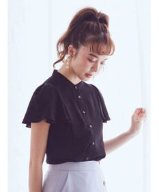 earth music&ecology ラッフルブラウス