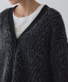 AMERICAN HOLIC アニマル柄Ｖネックニットカーディガン