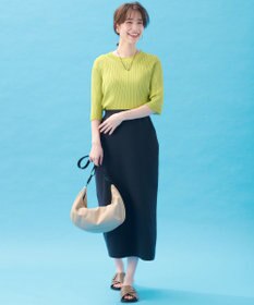 ANY ミラノリブニットスカート