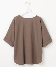 ANY SIS S 【前後着用・UVケア・洗える】2WAYジョーゼットジャージードルマン カットソー