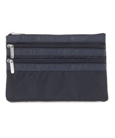 LeSportsac 3ZIP COSMETIC/ディープシーブルー