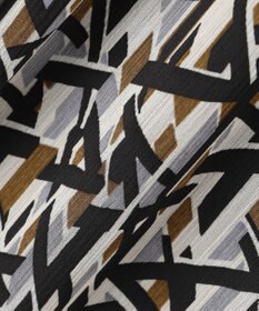 23区 L 【洗える】Ratti アブストラクトプリント スカート