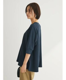 Green Parks ぽこぽこ７分袖カットプルオーバー