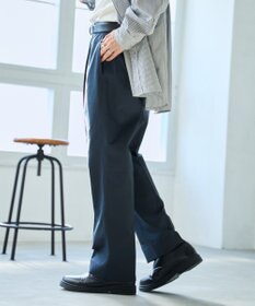 WEGO タックツイルトラウザー