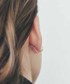 YECCA VECCA 2wayパールバーピアス