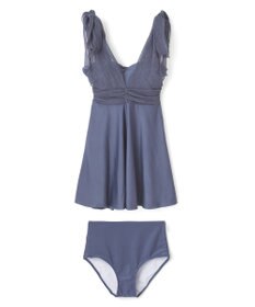 San-ai Resort（三愛水着楽園） 【WEB限定】Aラインワンピース2点セット水着