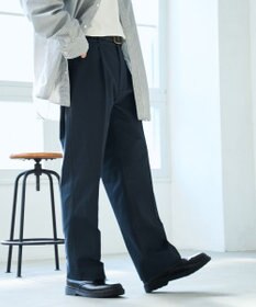 WEGO タックツイルトラウザー