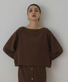 GRACE CONTINENTAL ラメカットトップ