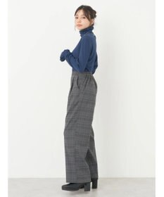 earth music&ecology ＴＲウールブレンドタートルネックプルオーバー