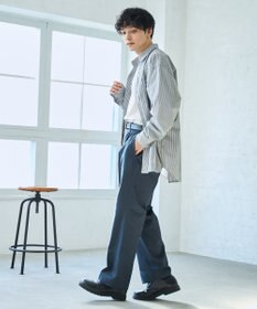 WEGO タックツイルトラウザー