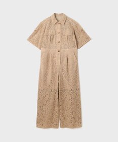 GRACE CONTINENTAL コードレースジャンプスーツ