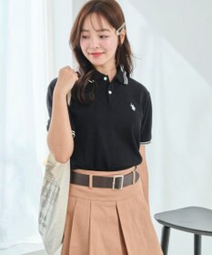 WEGO 【ユニセックス着用ITEM/SMLサイズ展開】別注USPOLOラインポロシャツ