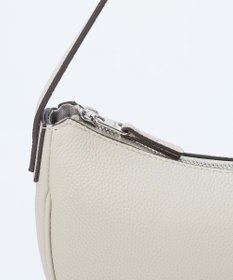 TOPKAPI 【Breath TOPKAPI】シュリンクレザー ハーフムーン ショルダーバッグ / チャーム付き