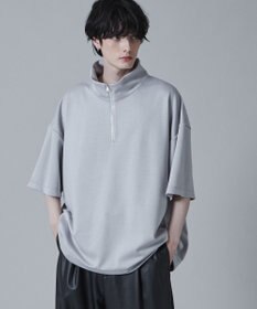 WEGO ドロストスーパーBIGハーフジップT（S）