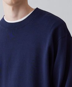 UNFILO MENS 【接触冷感】イージーケア ニットロングTEE [23年春夏商品]