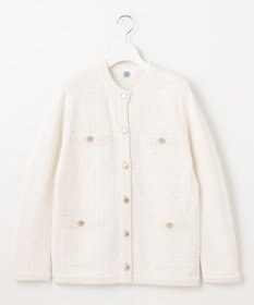 J.PRESS LADIES 【WEB限定カラーあり・洗える】TWEED ニット カーディガン