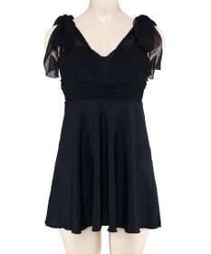 San-ai Resort（三愛水着楽園） 【WEB限定】Aラインワンピース2点セット水着