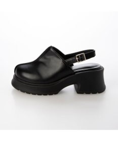 MODE ET JACOMO <noyau>センターライン厚底サボサンダル