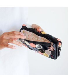 tsumori chisato CARRY 新マルチドット 長財布 かぶせ 【キラキラでかわいい！本革のやわらかな風合い】
