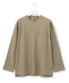 J.PRESS YORK STREET 【UNISEX】リップルボーダー Tシャツ