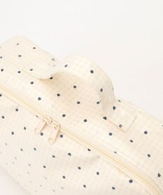 組曲 KIDS gingham K heart トラベルバッグM