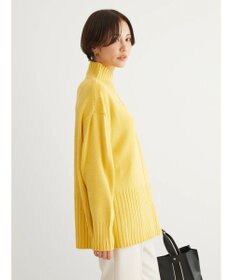 Green Parks 洗える　バックスリットニットプルオーバー