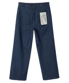 Green Parks ストレートタックデニムパンツ