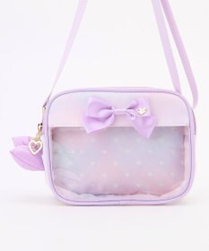 ANY KIDS クリアポケットショルダーバッグ