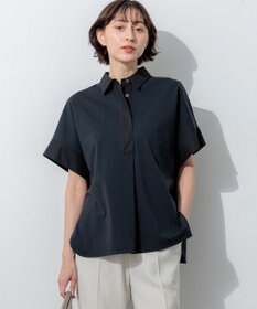 23区 【先行予約】ファインツイストポンチ スキッパー カットソー