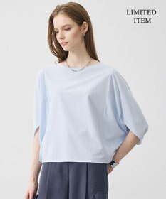 ICB 【WEB限定】ストレッチツイルジャージー ドルマンスリーブカットソー