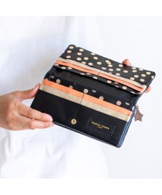 tsumori chisato CARRY 新マルチドット 長財布 かぶせ 【キラキラでかわいい！本革のやわらかな風合い】
