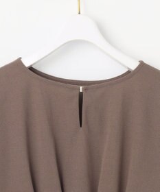 ANY SIS S 【前後着用・UVケア・洗える】2WAYジョーゼットジャージードルマン カットソー