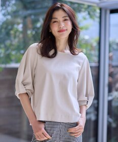 ANY シルケットスムース タックスリーブプルオーバー