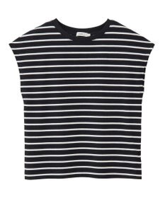 earth music&ecology 【接触冷感/洗濯機可】フレンチＴ