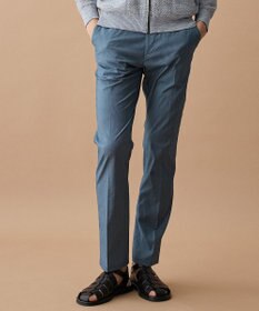 JOSEPH ABBOUD 【キングサイズ・ウエストも伸びる!/ストレッチ/軽量/Eco撥水/オーガニックコットン使用】マイクロピケストレッチ パンツ