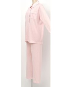 Wing パジャマ 長袖 長ズボン 肌側ピマ綿100％ やわらかな肌ざわり 襟つきシャツタイプ レディース EP3002 ウイング／ワコール