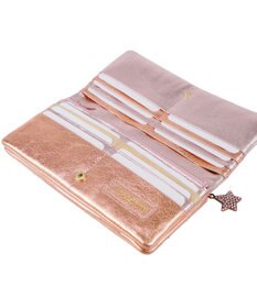 tsumori chisato CARRY 新マルチドット 長財布 かぶせ 【キラキラでかわいい！本革のやわらかな風合い】