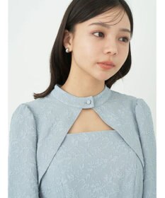 earth music&ecology ＳＥＴ２点ジャガードボレロ＋ワンピース